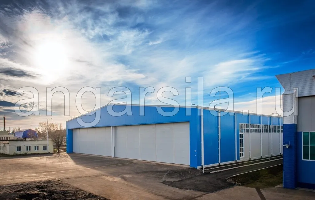 картинка-ссылка на статью: Расчет нагрузки на фундамент ангара в Губкинском